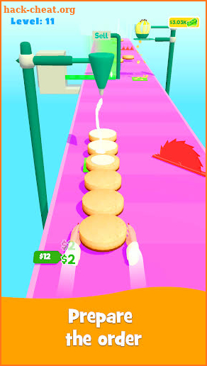 Cake Stack Run: Food Games screenshot