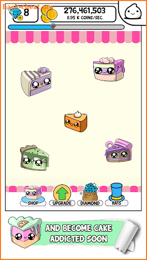 Cakes Evolution - Idle Cute Clicker Game Kawaii screenshot