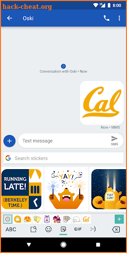 Cal Bears Stickers screenshot