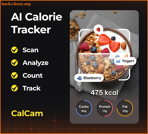 CalCam: AI Calorie Tracker screenshot