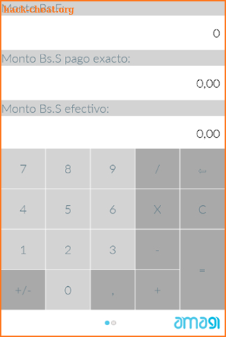 Calculadora de Reconversión Monetaria screenshot