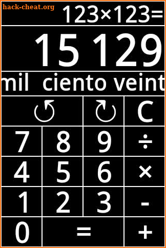 Calculadora Natural (LS) screenshot