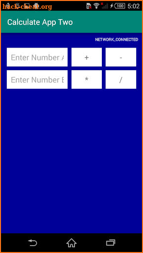Calculate App Two screenshot