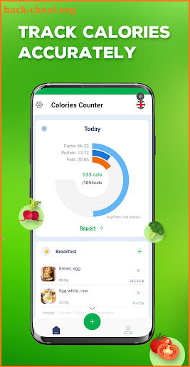 Calculate Calories - Diet Plan screenshot
