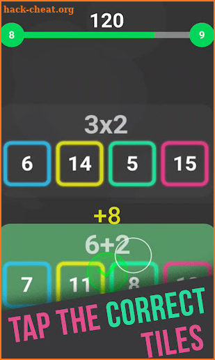 Calculate Tiles - Brain Teaser screenshot
