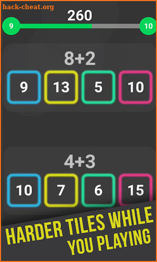 Calculate Tiles - Brain Teaser screenshot