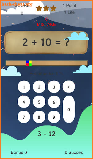 Calculation Table screenshot