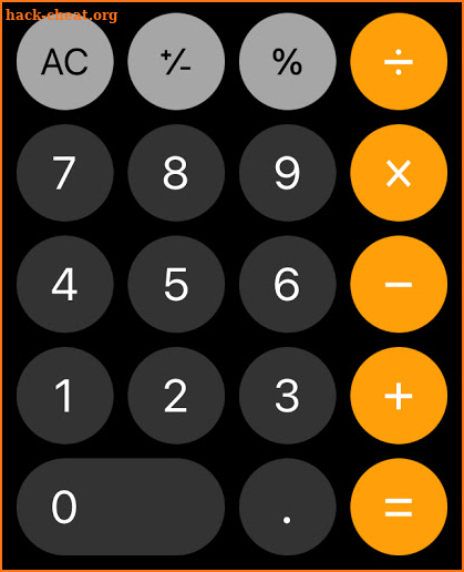 Calculator-Apple Calculator screenshot