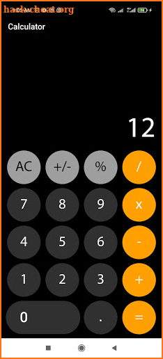 Calculator-Apple Calculator screenshot