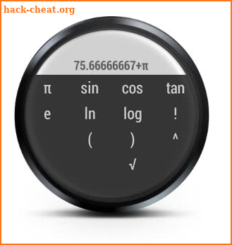 Calculator For Wear OS (Android Wear) screenshot