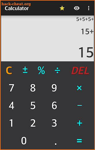 Calculator Free No Ads screenshot