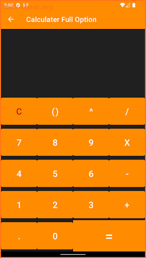 Calculator Full Options screenshot
