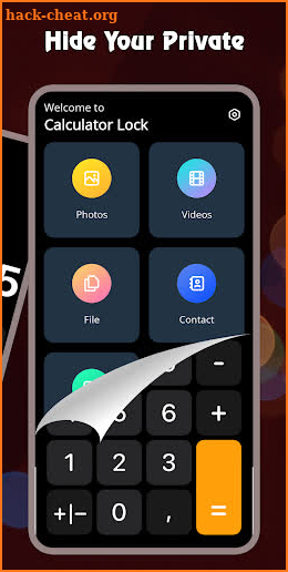 Calculator - Hide Photo, Video screenshot
