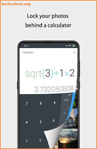 Calculator - hide photos screenshot