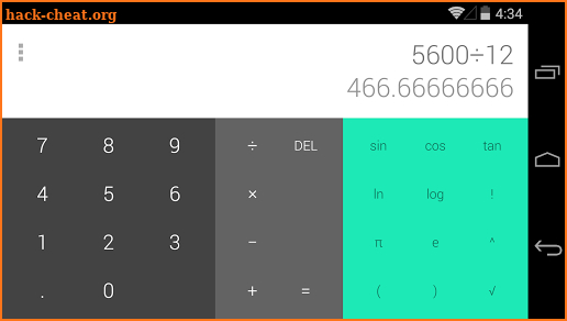 Calculator L screenshot