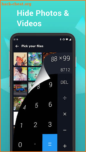 Calculator Lock - HideVault screenshot