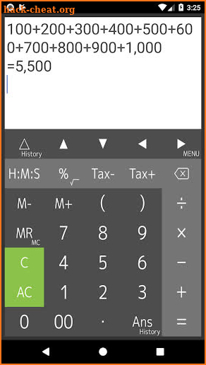 Calculator PanecalST Plus screenshot