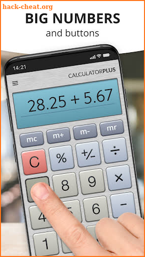 Calculator Plus with History screenshot