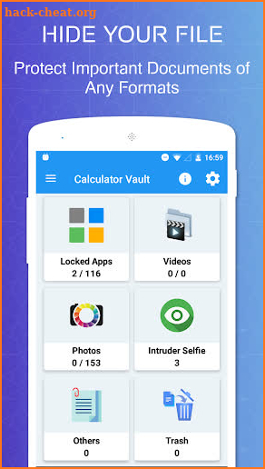 Calculator Vault App Lock : Hide Photo And Video screenshot