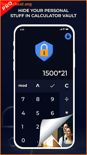 Calculator Vault App PRO screenshot
