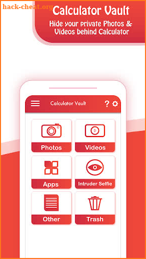 Calculator Vault: Hide Photos & Videos screenshot