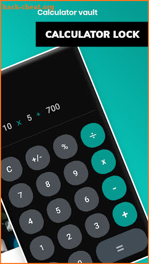 Calculator Vault - Hide Photos Videos Apps & More screenshot