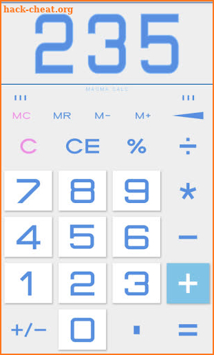 Calculator with Percentage (Free) screenshot