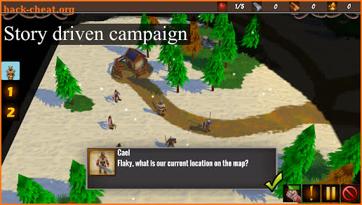 Caldren - RTS army warfare strategy game offline screenshot