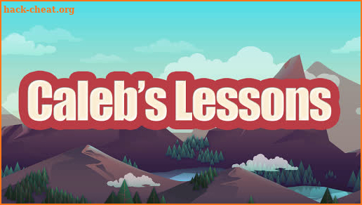 Caleb's Lessons (Jehovah's Witnesses) screenshot