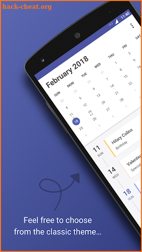 Calendar - Agenda and Holidays screenshot