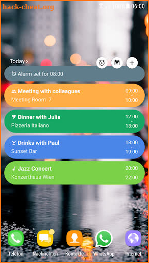 Calendar Agenda Widget (Material Design) screenshot