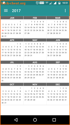 Calendar Daily - Planner 2018 screenshot