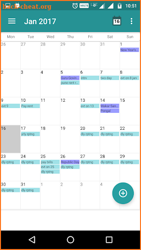 Calendar Daily - Planner 2018 screenshot