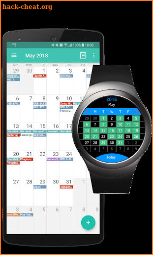 Calendar Gear - Google Calendar for Samsung Watch screenshot