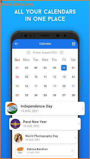 Calendar - Holiday and Notes screenshot