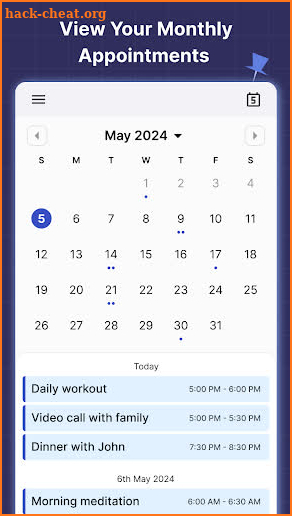 Calendar Launcher screenshot