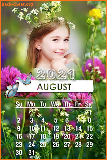 Calendar Photo Frames 2021 screenshot