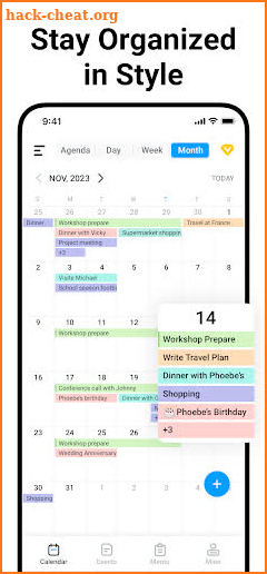 Calendar Planner - Agenda App screenshot