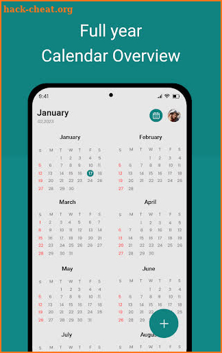 Calendar Planner: Schedule App screenshot