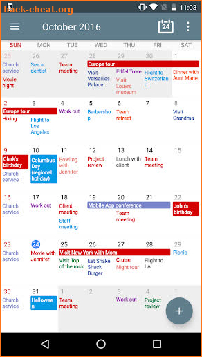 Calendar+ Schedule Planner screenshot