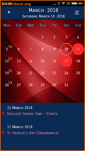 Calendar USA - Events Calendar & Daily Planner screenshot