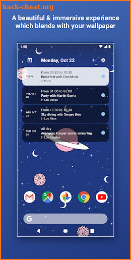 Calendar Widget by Home Agenda Lite 🗓 screenshot