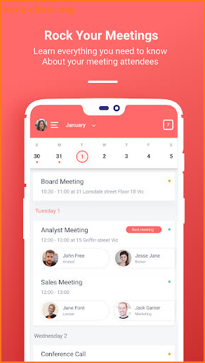 Calendar.AI: Business Calendar Assistant screenshot