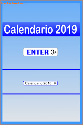 Calendario 2019 en Español screenshot