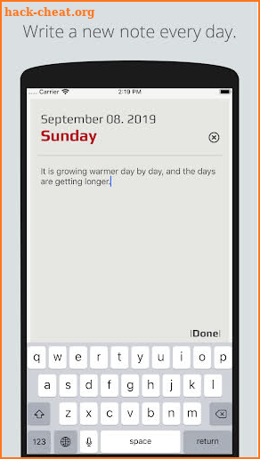 CalendarM screenshot