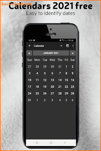Calendars 2021 free with holidays, world calendars screenshot