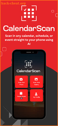 CalendarScan screenshot