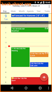 CalenGoo - Calendar and Tasks screenshot
