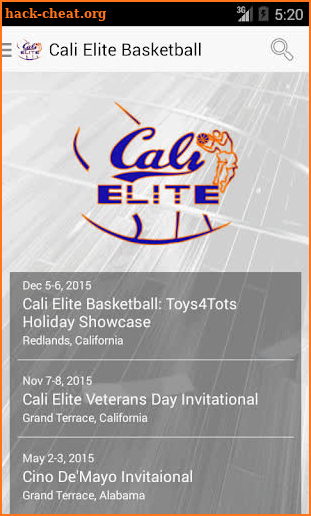 Cali Elite Basketball screenshot