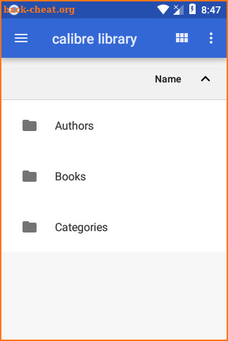 Calibre Documents Provider screenshot